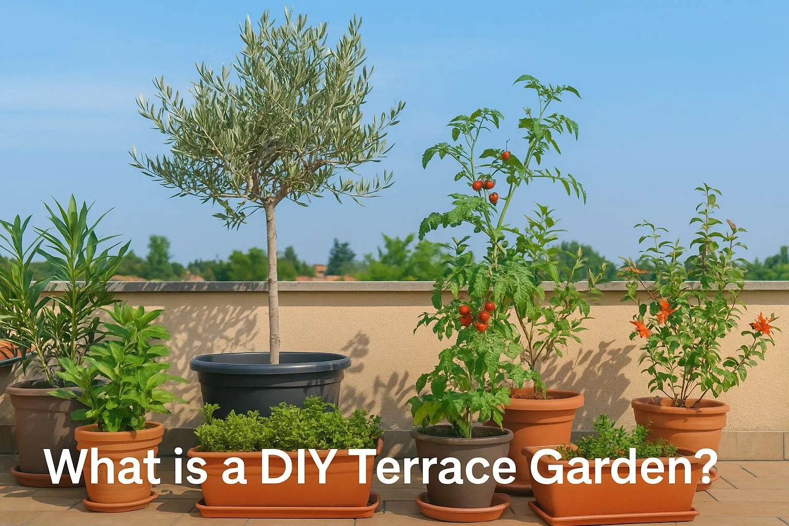 What is a DIY Terrace Garden - Urban Plant